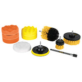 Juego 11 accesorios de limpieza y pulido